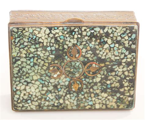 taxco metal box|Vintage Trinket Brutalist Taxco Metal Box Mexico .